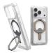 UAG iPhone 18 Pro / 17 Pro PLASMA XTE �v���Y�} �R���|�W�b�g�P�[�X MagSafe�Ή� Clear/Titanium