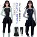  купальный костюм женский 3 позиций комплект большой размер body type покрытие Rush Guard леггинсы юбка накладка ввод длинный рукав раздельный UV cut фитнес ma