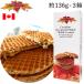  maple Teller maple cream waffle cookie 136g×3 box piece packing maple waffle Maple Terroir Canada earth production maple teruwa- separate delivery summer cool 