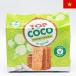 TOP COCO кокос cracker 150g(4 листов входит ×10 пакет set) верх здесь здесь natsu печенье кокос печенье шт упаковка Вьетнам ... Вьетнам земля производство 