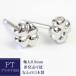  серьги женский платина 900 Pt900 Second серьги платина clover 4 лист ось futoshi post 0.9mm кошка pohs металлы простой кошка pohs 