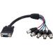 StarTech( Star Tec ) VGABNCMF1 VGA - 5x BNC изменение кабель мужской / женский 30cm
