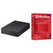 HD-EDS4U3-BE �p�\�R��&amp;�e���r�^��p �O�t��HDD 4TB + �}�J�t�B�[ ���u�Z�[�t 3�N �����w����