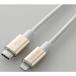 �G���R��(ELECOM) MPA-CLPS10GD �S�[���h USB-C to Lightning�P�[�u�� 1m