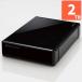 쥳(ELECOM) ELD-QEN2020UBK ֥å SeeQVaultб3.5դϡɥǥ 2TB