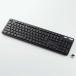  Elecom (ELECOM) TK-FDM110TKBK черный антибактериальный беспроводной тонкий полный клавиатура 109 ключ японский язык расположение 