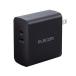 �G���R��(ELECOM) MPA-ACCP4570BK �u���b�N USB Type-C �[�d�� PD �Ή� �o�� 70W �^�C�vC�~2