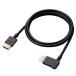  Elecom (ELECOM) CAC-HD14EYR10-BK черный HDMI кабель HIGH SPEED with Ethernet L знак правый направление 1m 4K