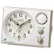 RHYTHM( ритм ) 8RM401SR03 белый кварц глаз ... часы дикая птица 