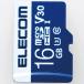 쥳(ELECOM) MF-MS016GU13V3R MF-MSU13V3R꡼ ǡmicroSDHC 16GB