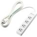 쥳(ELECOM) T-T1B-3425WH ۥ磻 Ÿå ޥͥå Ĺ 3ԥ 4ĸ 2.5m