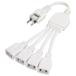 ya The waY02V4002WH белый AC адаптор для 4 разделение удлинитель 4 выход ширина ..0.2m