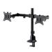  Sanwa Supply CR-LAC216BK монитор arm двойной long arm тонкий Short зажим черный 