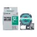 󥰥(KING JIM) ƥץPRO 顼٥ ӥӥå  ʸ 12mm SD12G