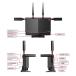 �o�b�t�@���[(BUFFALO) WXR9300BE6P Wi-Fi 7 be 5764�{2882�{688Mbps IPv6 �g���C�o���h�Ή� Wi-Fi���[�^�[ AirStation WAN�̂�10Gbps�Ή� �֘A�摜2