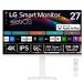 [ долгосрочная гарантия есть ]LG electronics (LG) 27U730SA-W LG Smart Monitor 27 type 4KwebOS установка монитор 