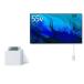 [ установка ][ долгое время 5 год с гарантией ] Panasonic (Panasonic) TH-55LW2 белый VIERA 55V type 4K иметь машина EL wall Fit телевизор 2TBHDD