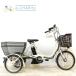  электромобиль б/у три колесо Yamaha PAS Wagon бежевый 18×16 дюймовый KJ091 велосипед с электроприводом Kobe 