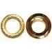 [BC004]MIYUKI(BR-40) душ брошь 45mm пончики / Gold [RPT]