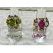 [TA001]~aula аксессуары комплект ~ 20%OFF!! квадратное Kirara кольцо зеленый / розовый [RPT]