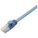 ELECOM 쥳 EU RoHS ĥޤɻߥեåLAN֥(Cat6)/2.0m/֥롼(LD-GFT/BU20)