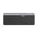 LOGICOOL ���W�N�[�� �É� Bluetooth ���C�����X�L�[�{�[�h K580GR �O���t�@�C�g �����^ ���^ Unifying ���^ �e���L�[ ����