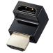 ELECOM �G���R�� HDMI�����A�_�v�^�[/L����/AF-AM/�X�����^�C�v/�u���b�N(AD-HDAABS01BK)
