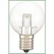 OHM �������ŵ� LED�ߥ˥ܡ���������� G40/E17/1.2W/55lm/���ꥢ�ŵ忧 LDG1L-H-E17 13C (1518094)