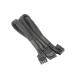 Thermaltake Sleeved PCIe Gen 5 Splitter Cables (Dual 8Pin to 12+4Pin)/600mm (AC-063-CN1NAN-A1)