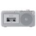 TOSHIBA Toshiba compact радио кассета магнитофон серый AUREX( Aurex ) широкий FM (AX-KR50(H))