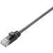 ELECOM �G���R�� CAT5e���� ���炩LAN�P�[�u�� 2m(�u���b�N)(LD-CTY/BK2)