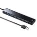 SANWASUPPLY Sanwa Supply внезапный скорость зарядка порт имеется USB3.2Gen1 7 порт ступица USB-3H703BKN