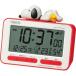 RHYTHM ритм сигнализация цифровой Snoopy красный 8RZ235MS01