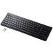 SANWASUPPLY �T�����T�v���C ���C�����X�X�����L�[�{�[�h(�e���L�[�t���E�u���b�N)(SKB-WL31BK)