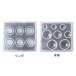 COMOLIFE Como жизнь PADICOpajiko soft mold кольцо & половина лампочка (2124bo)