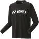 YONEX Yonex Uni длинный рукав футболка (16802) цвет : черный размер : SS