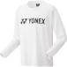 YONEX Yonex Uni длинный рукав футболка (16802) цвет : белый размер : M