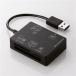 ELECOM Elecom memory Lilly da lighter /SD+MS+CF+XD/ black (MR-A012BK)