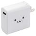 ELECOM 쥳 ACŴ/QuickCharge3.0б/USB1ݡ/ۥ磻ȥե(MPA-ACUQ01WF)