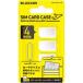 ELECOM �G���R�� CMC-SIMC01CR SIM�J�[�h�P�[�X/�N���A