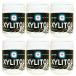  Lotte xylitol gum black mint 133g×6 piece set bottle chewing gum black. bottle 