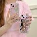  смартфон кейс iphone14 кейс Корея iphone13 кейс iphone12 кейс мобильный кейс iphone11 кейс силикон зеркало зеркало тюльпан цветок женский взрослый женщина 