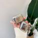 airpods pro кейс Корея no. 2 поколение кейс airpods кейс airpods no. 3 поколение кейс воздушный poz Pro кейс простой металлик Bear -..