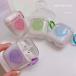 airpods pro кейс Корея no. 2 поколение кейс airpods кейс airpods no. 3 поколение кейс TPU Heart принт прозрачный кольцо 