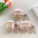 airpods pro кейс Корея no. 2 поколение кейс airpods кейс airpods no. 3 поколение кейс TPU тюльпан цветок прозрачный очарование 