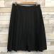 [ разряд B] зима юбка 24шт.@hidaELLE 75×60 чёрный шерсть 50% ученик неполной средней школы ученик старшей школы женщина форма б/у школьная форма б/у форма 