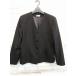 [ разряд C] одиночный eaton 170B L чёрный тонкий Silhouette стрейч шерсть 50% верхняя одежда ученик неполной средней школы ученик старшей школы женщина форма б/у школьная форма 