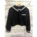 [ rank A] Polo Club 165A sailor suit black regular Silhouette wool 50% junior high school student high school student used school uniform 