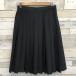 [ разряд B] лето юбка 24шт.@hida Fuji яхта 69×59 чёрный шерсть 50% ученик неполной средней школы ученик старшей школы женщина форма б/у школьная форма 