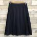 [ разряд A] лето юбка 24шт.@hidahiromichi nakano 69×57 темно-синий шерсть 50% ученик неполной средней школы ученик старшей школы женщина форма б/у школьная форма б/у форма 